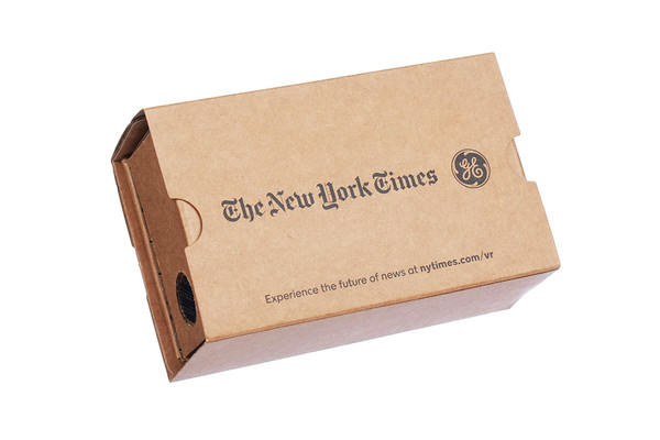 New York Times Google Cardboard