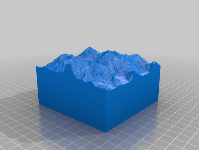 3D Rendering of Everest
